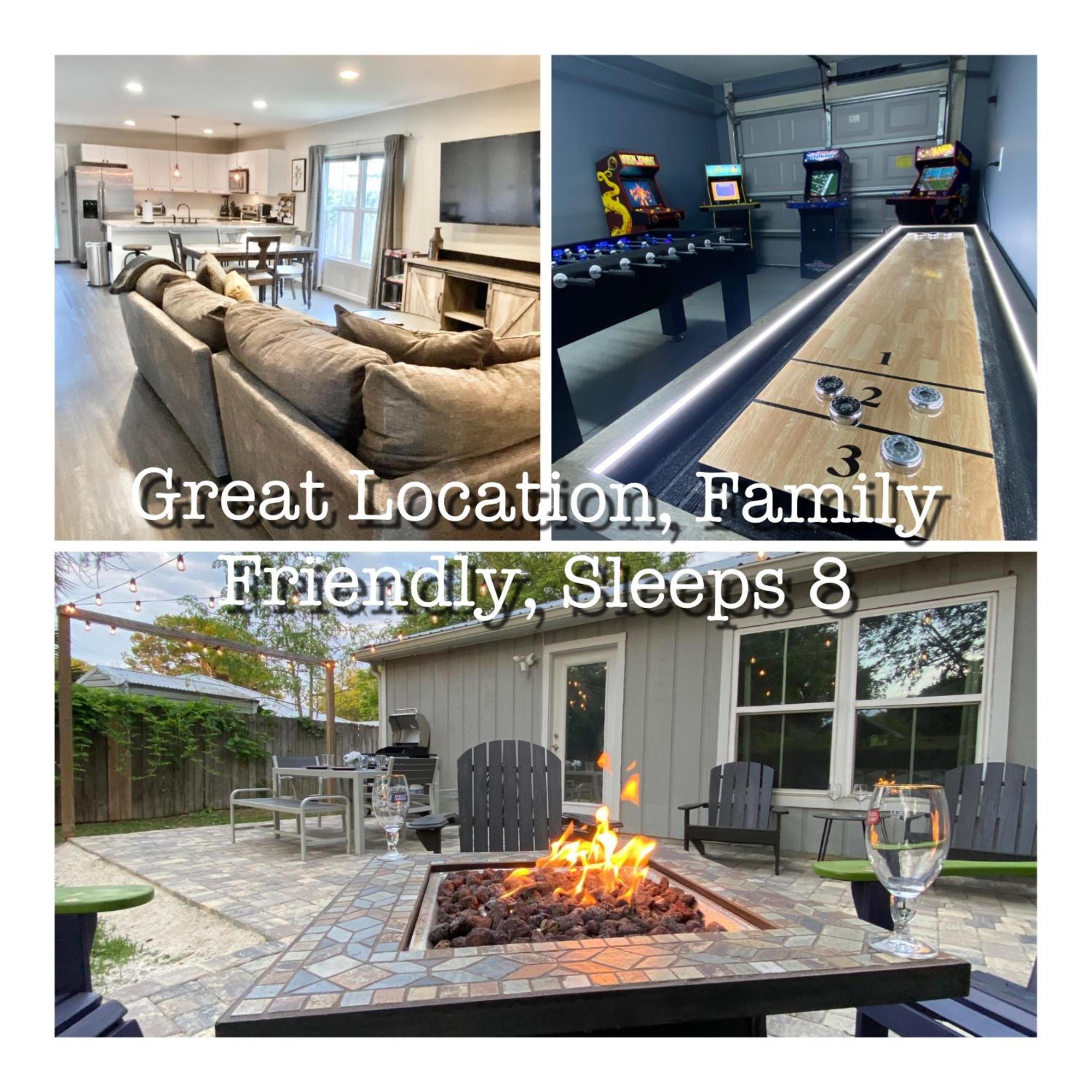 San Sebastians Hideaway - Modern With Group Friendly Amenities Just Minutes From Downtown And St Augustine Beach セント・オーガスティン エクステリア 写真